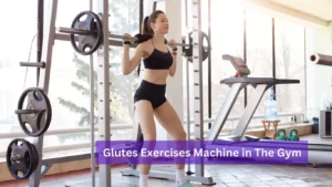 glutes exercises machine in the gym